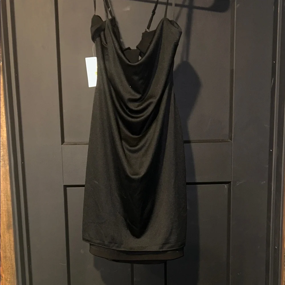 B Darlin Elegant Black Dress - Picture 5 of 6